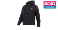 Campera Con Capucha Asics Taisha Relaxed Mujer Negra