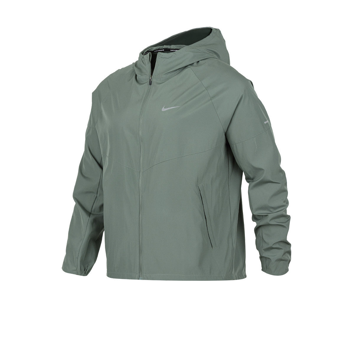 Campera Con Capucha Nike De Running Miller Verde
