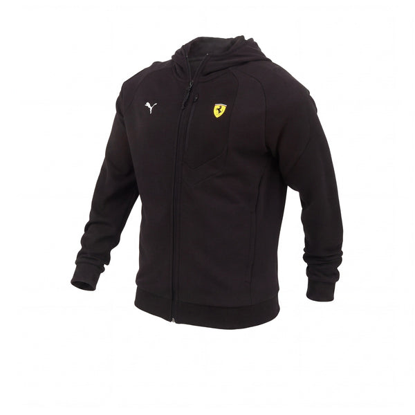 Campera Con Capucha Puma Ferrari PM1 Negra