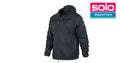Campera Con Capucha Under Armour De Trekking Negra