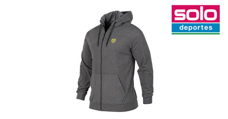 Campera Con Capucha Vairo De Entrenamiento Crowd Gris