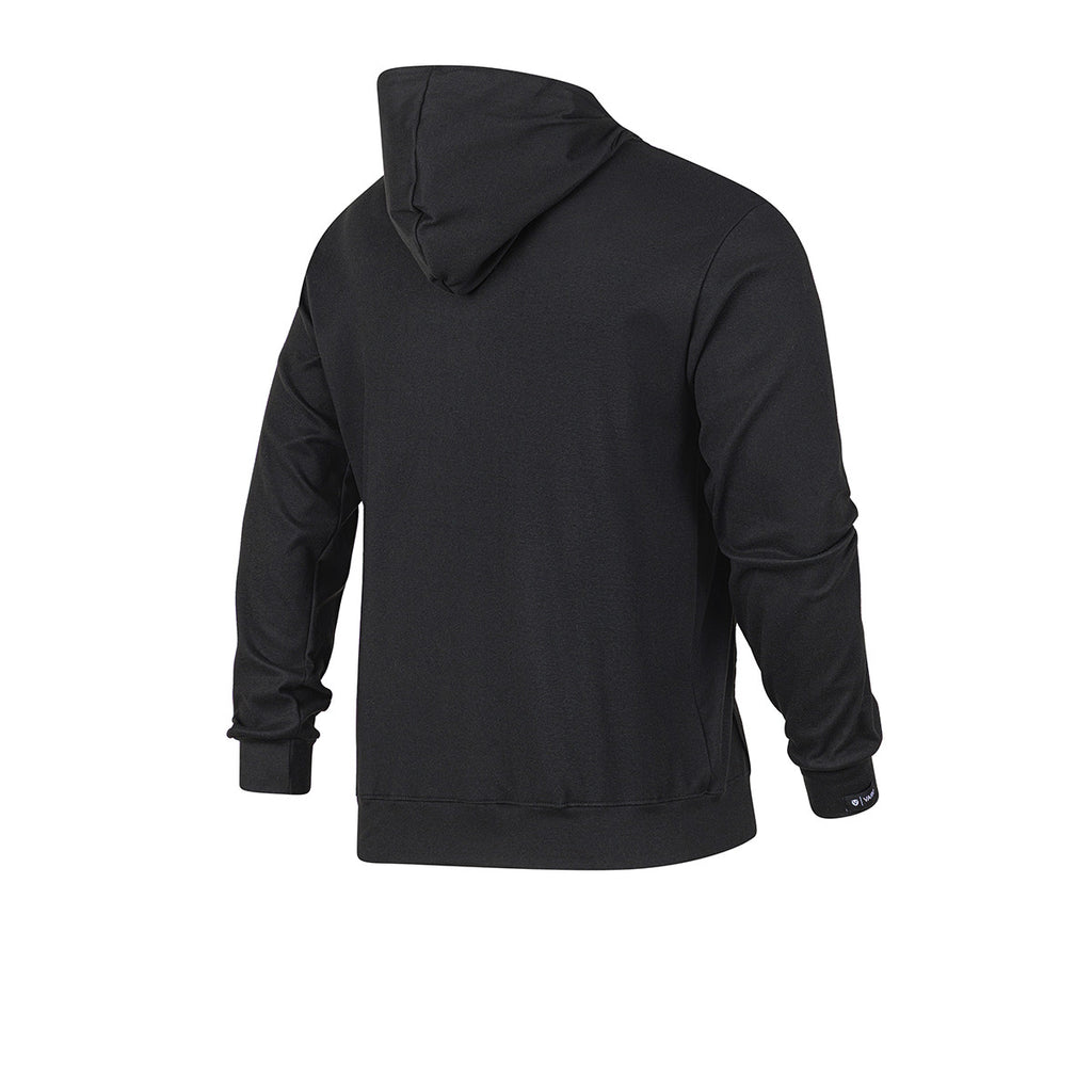 Campera Con Capucha Vairo De Entrenamiento Crowd Negra