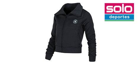 Campera COnverse Retro Chuck Elevated Mujer Negra
