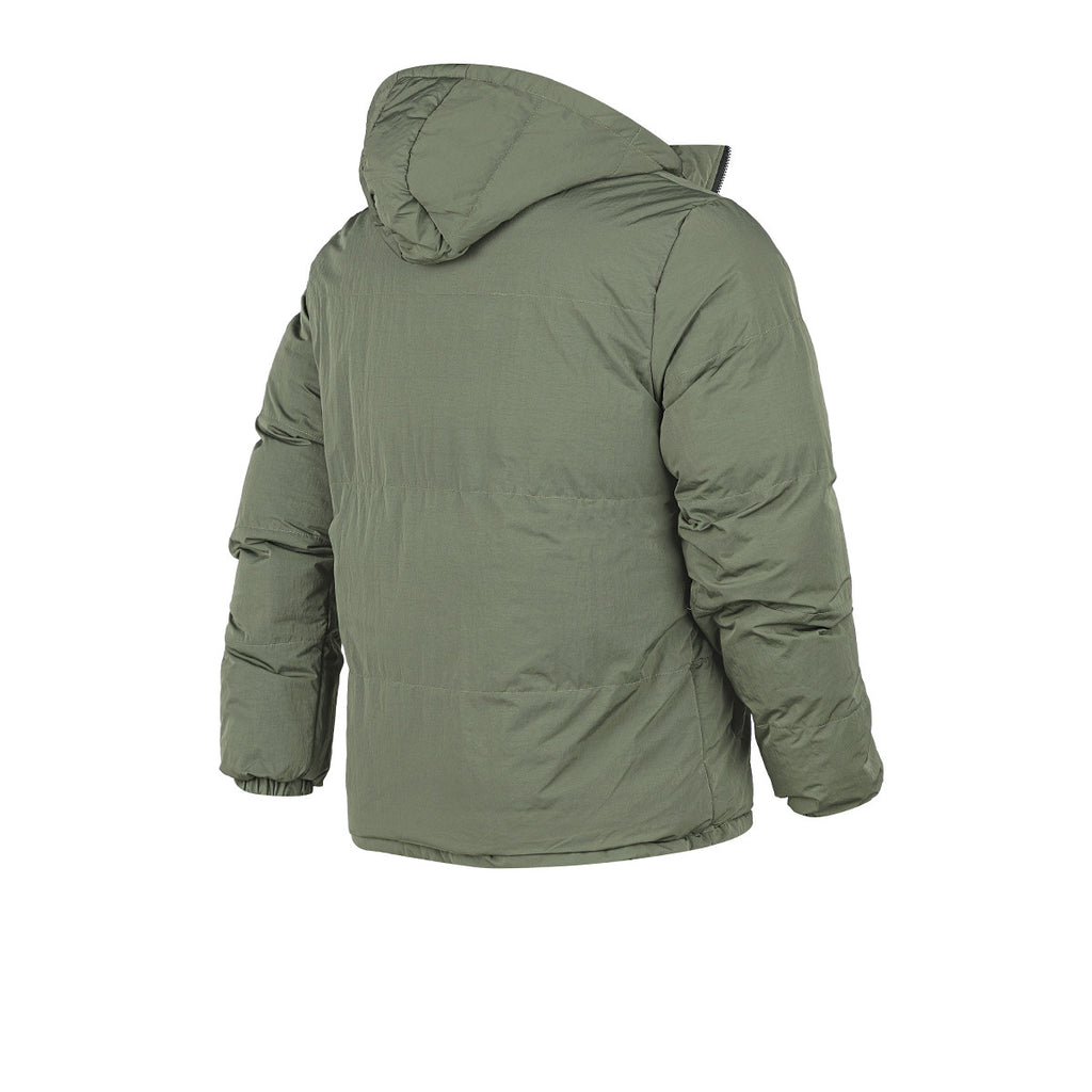 Campera De Abrigo Con Capucha Flash Reversible 2.0 Verde