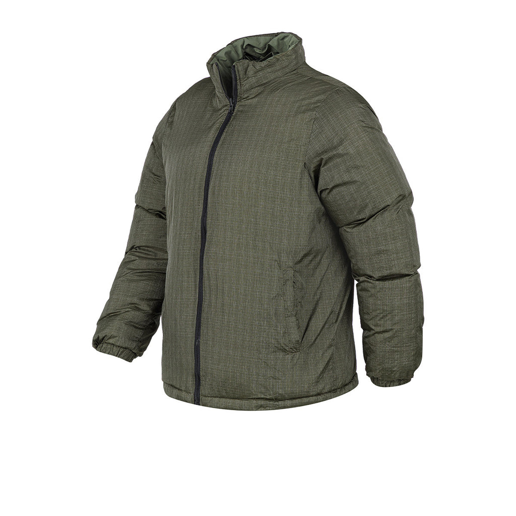 Campera De Abrigo Con Capucha Flash Reversible 2.0 Verde