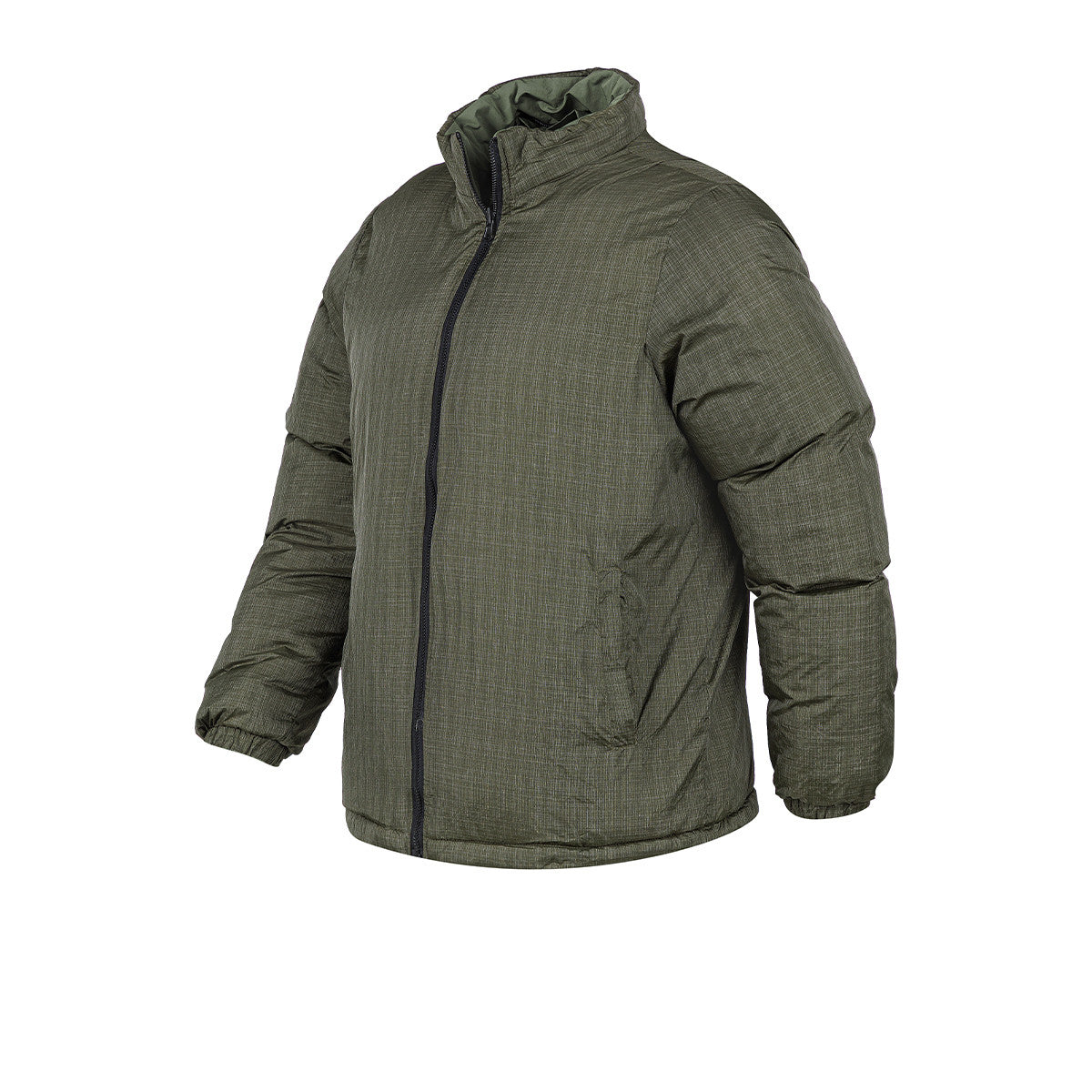 Campera De Abrigo Con Capucha Flash Reversible 2.0 Verde
