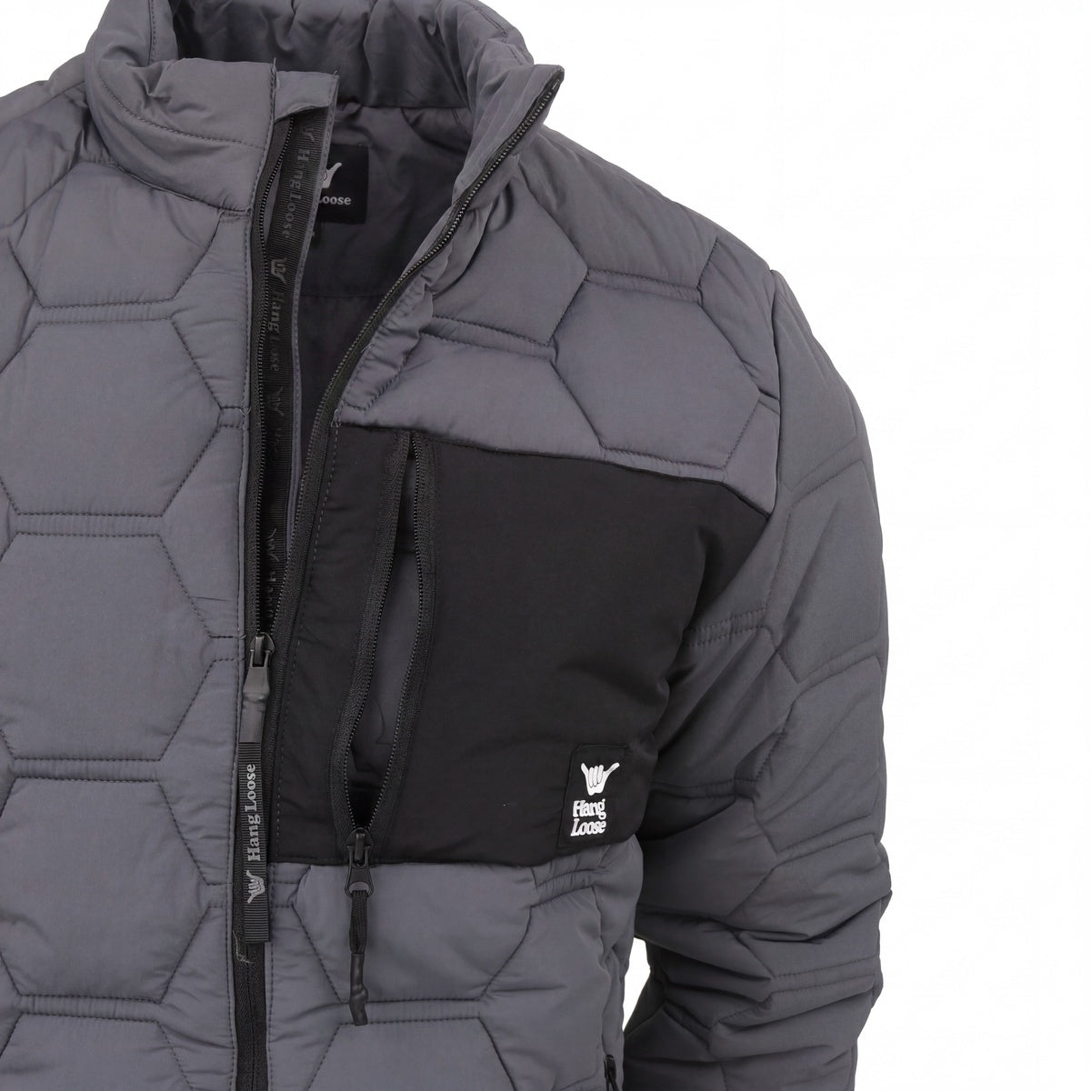 Campera De Abrigo Hang Loose Leif Gris
