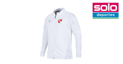 Campera De Independiente Puma Entrenamiento Blanca