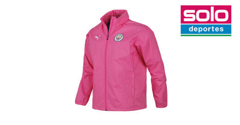 Campera De Manchester City Puma De Lluvia Rosa