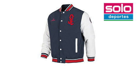 Campera De San Lorenzo Atomik Retro Bomber Azul