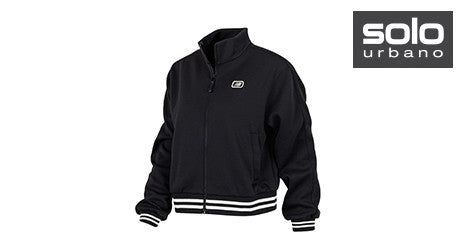 Campera New Balance Post Season Mujer Negra