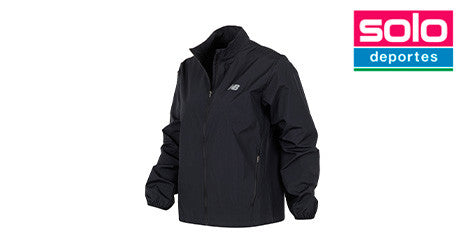 Campera New Balance Sport Essentials Mujer Negra