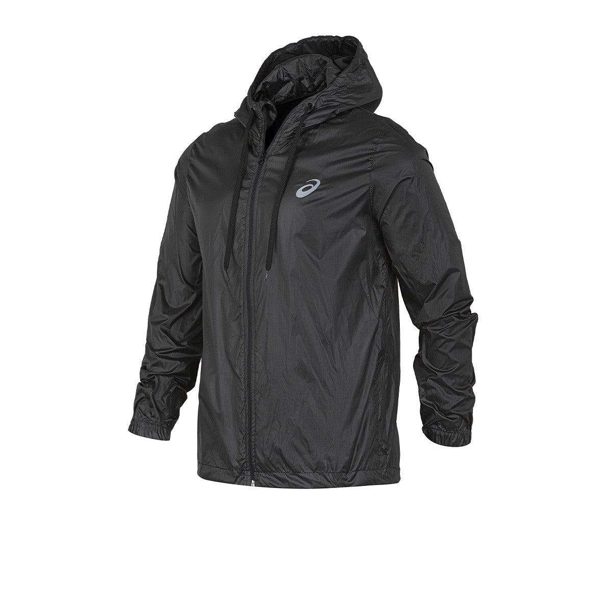 Campera Rompeviento Asics De Running Negra