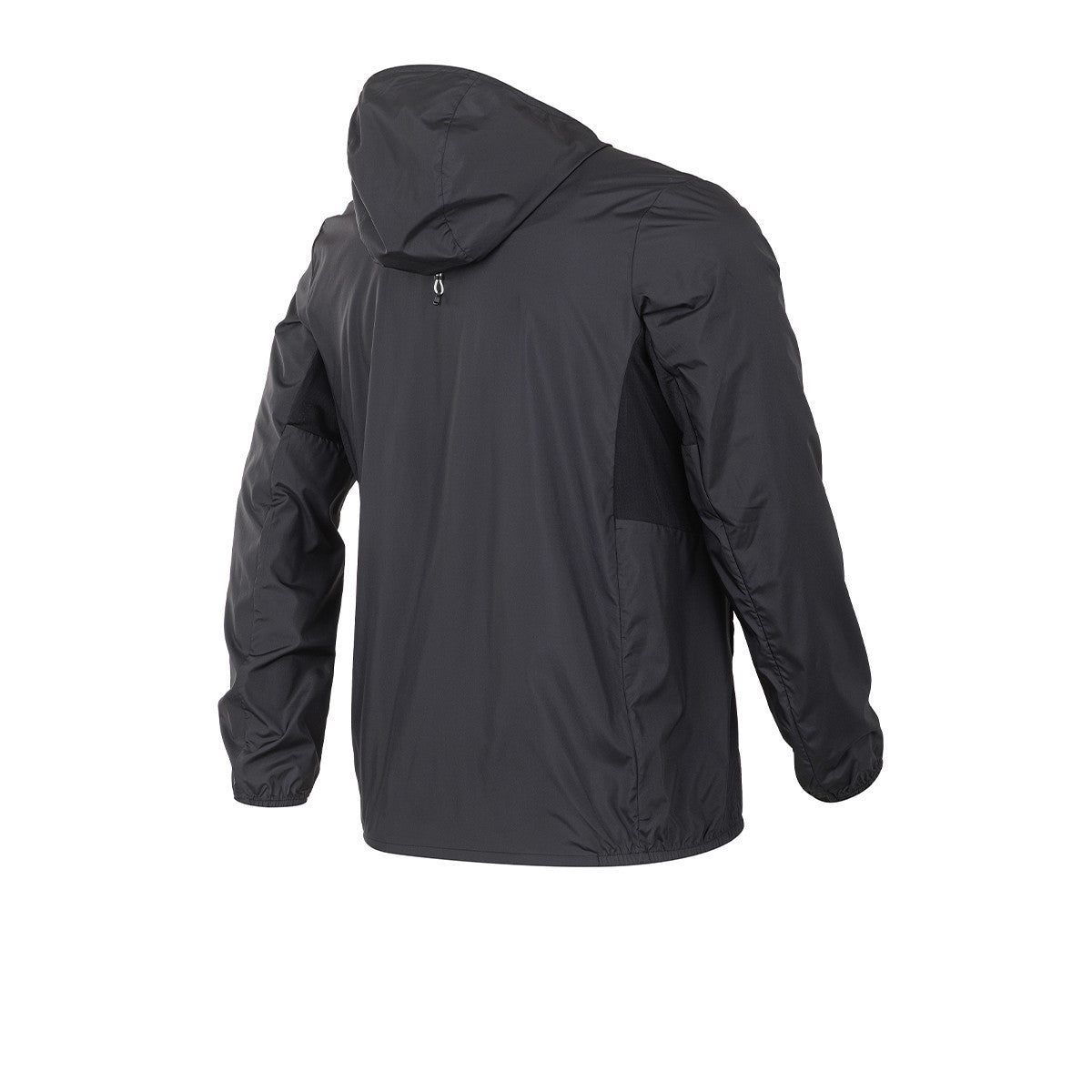 Campera Rompeviento Asics De Running Silver Negra