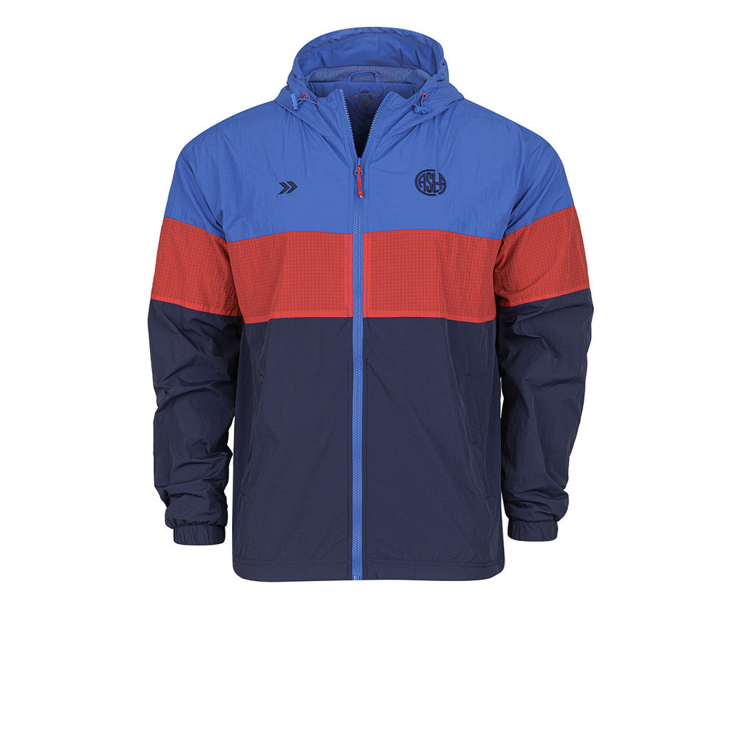 Campera Rompeviento De San Lorenzo Atomik Azul