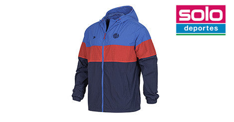 Campera Rompeviento De San Lorenzo Atomik Azul
