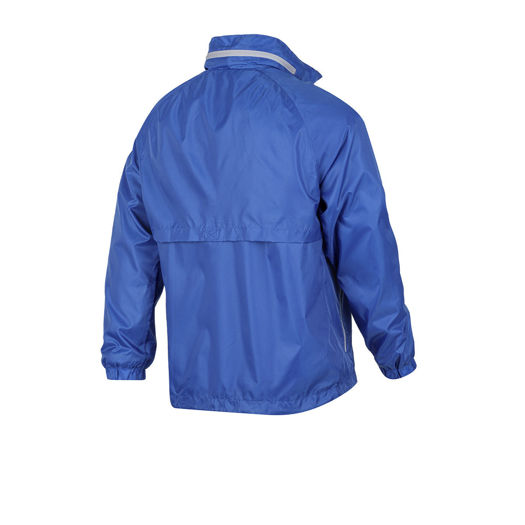 Campera Rompeviento De Velez Macron Azul