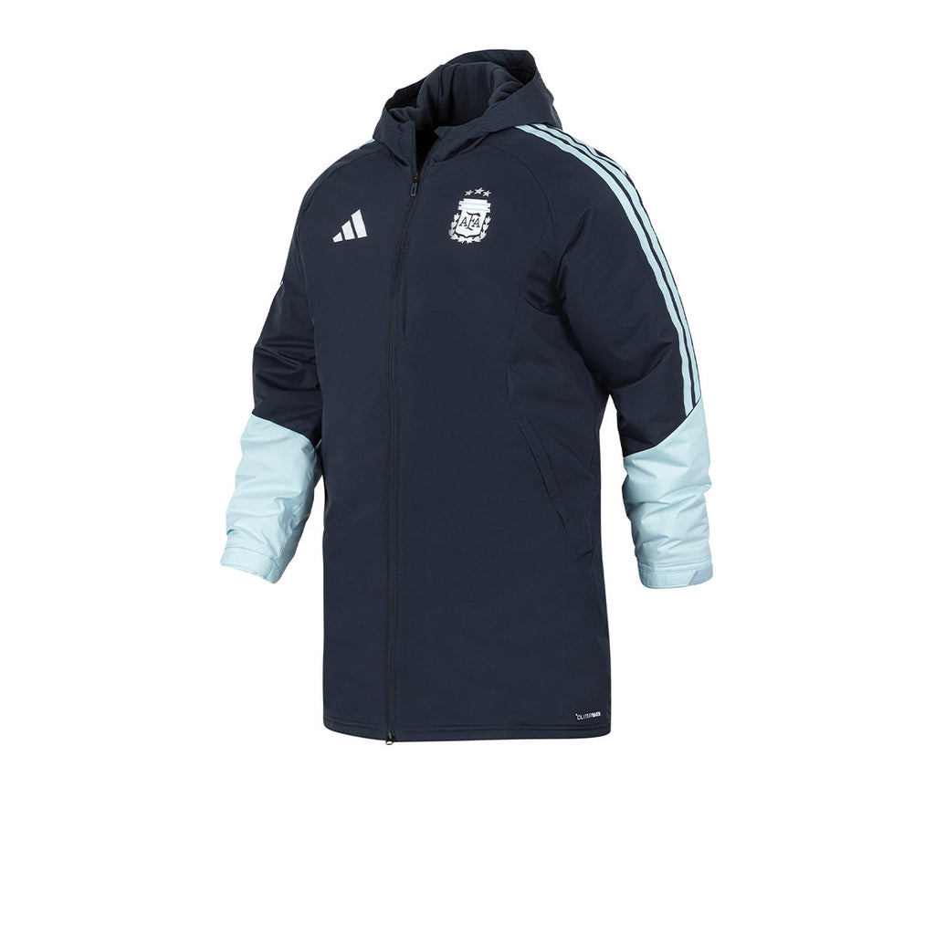 Camperon De Argentina Adidas Parka Stadium Azul