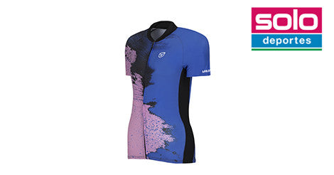 Casaca Con Cierre Completo Ciclista Vairo Terrain Mujer Rosa
