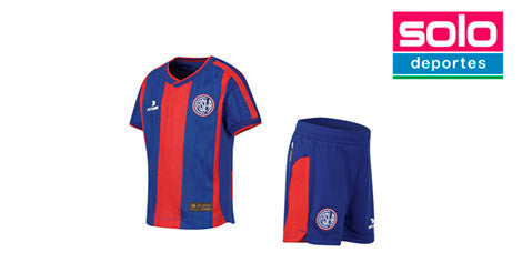Conjunto De San Lorenzo Atomik Oficial Bebe Azul