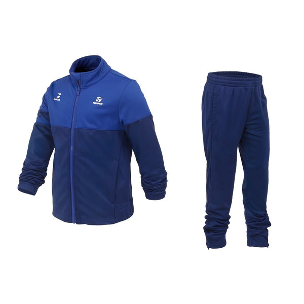 Conjunto Topper De Entrenamiento Deportivo Niño Niña Azul