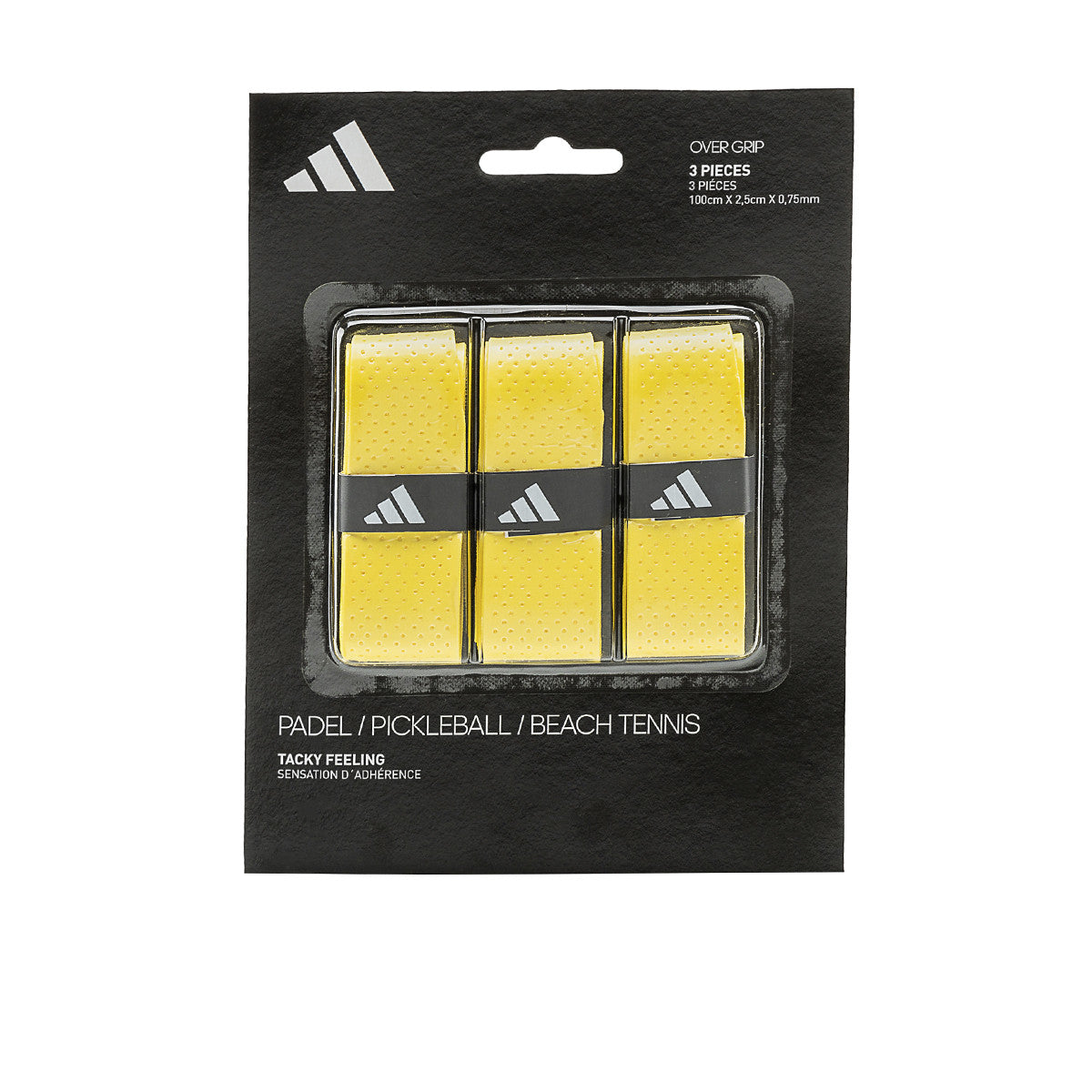 Cubre Grip De Padel Adidas x3 Amarillo