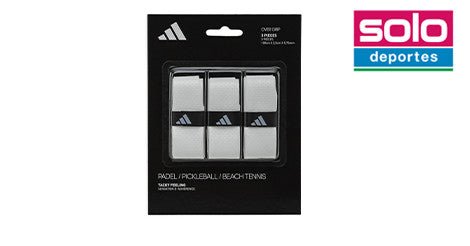 Cubre Grip De Padel X3 Adidas Blanco