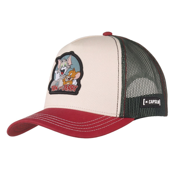 Gorra Capslab Tom And Jerry Crudo