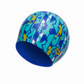 Gorro De Natacion Arena Print 2 Niña Azul