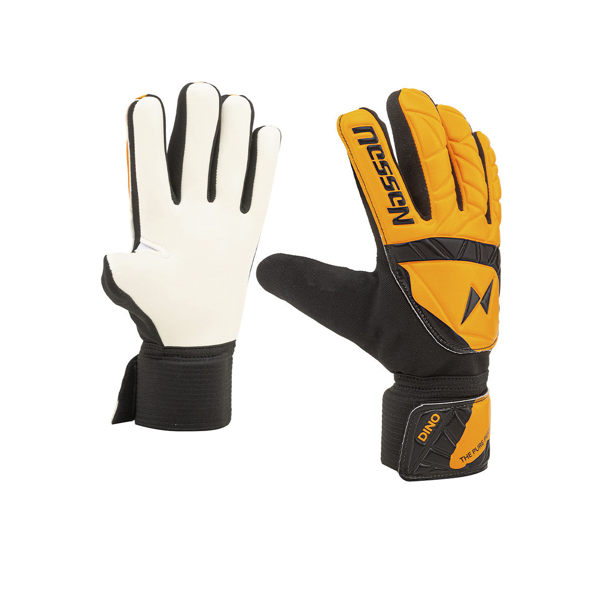 Guantes De Arquero Nassau Dino Niño Niña Naranja