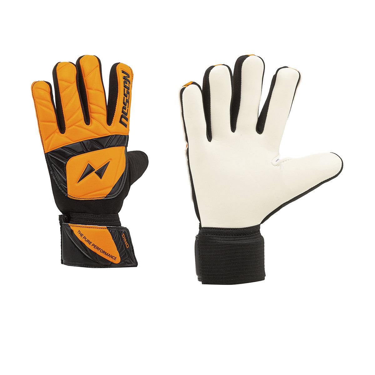 Guantes De Arquero Nassau Dino Niño Niña Naranja