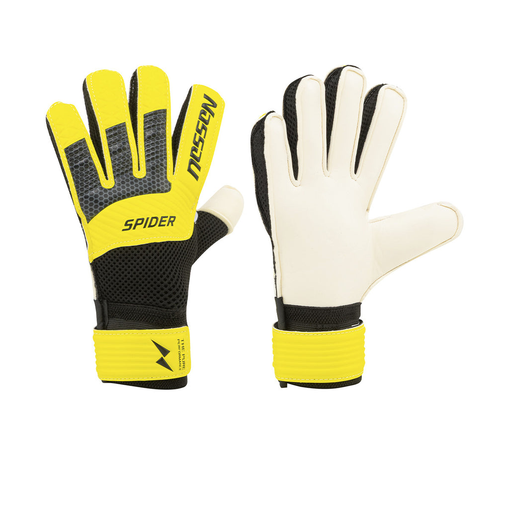 Guantes De Arquero Nassau Spider Niño Niña Amarillo