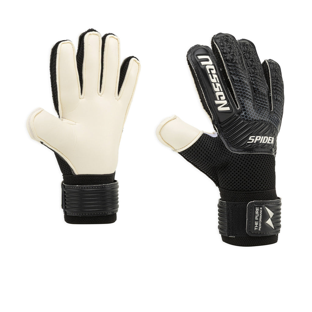 Guantes De Arquero Nassau Spider Niño Niña Negro