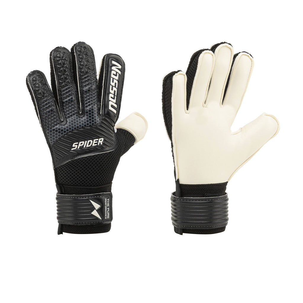 Guantes De Arquero Nassau Spider Niño Niña Negro