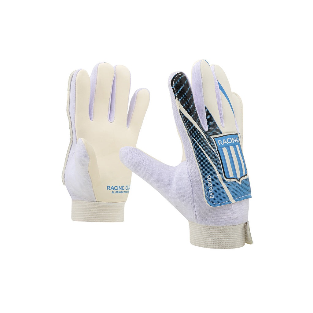 Guantes De Arquero Racing DRB Niño Niña Blanco
