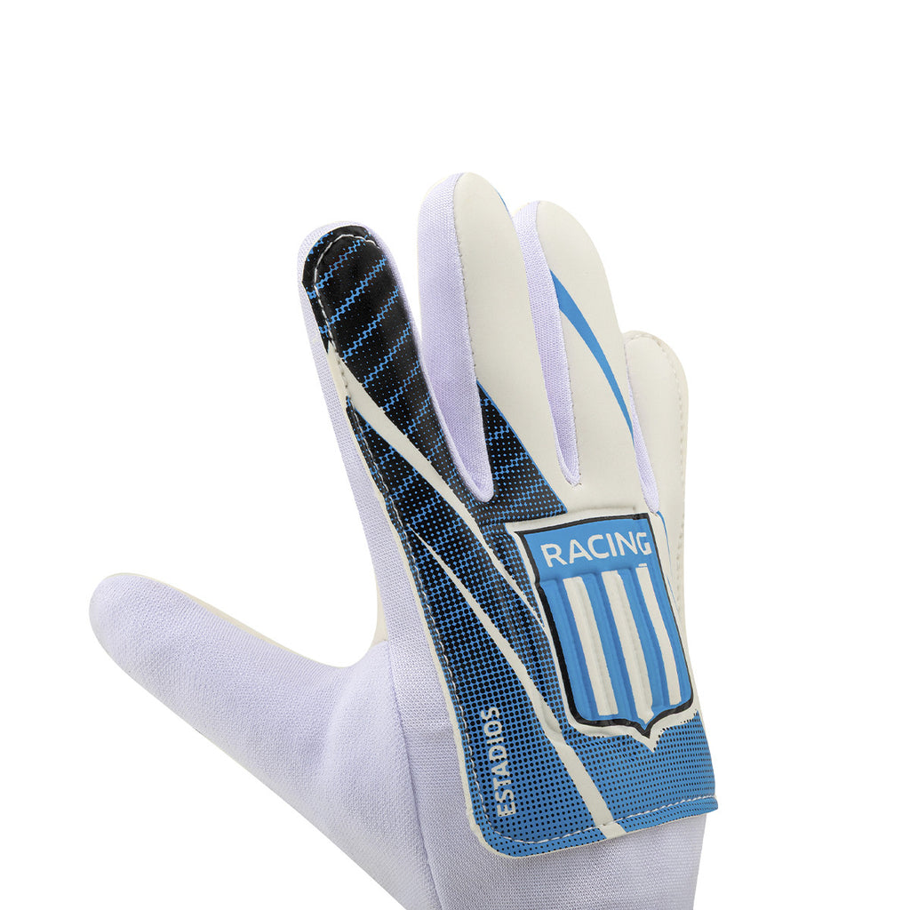 Guantes De Arquero Racing DRB Niño Niña Blanco