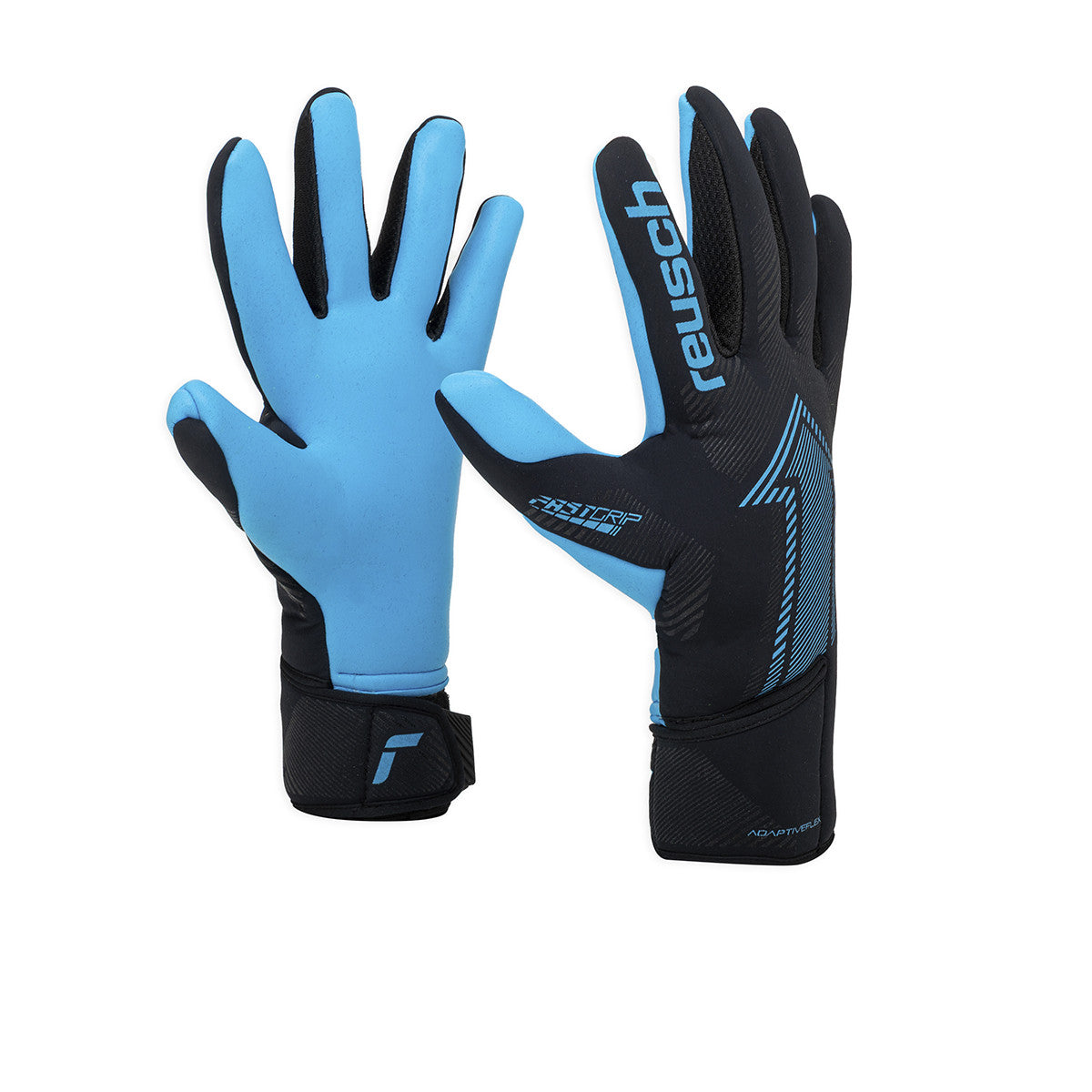 Guantes De Arquero Reusch Fast Grip Aqua Negro