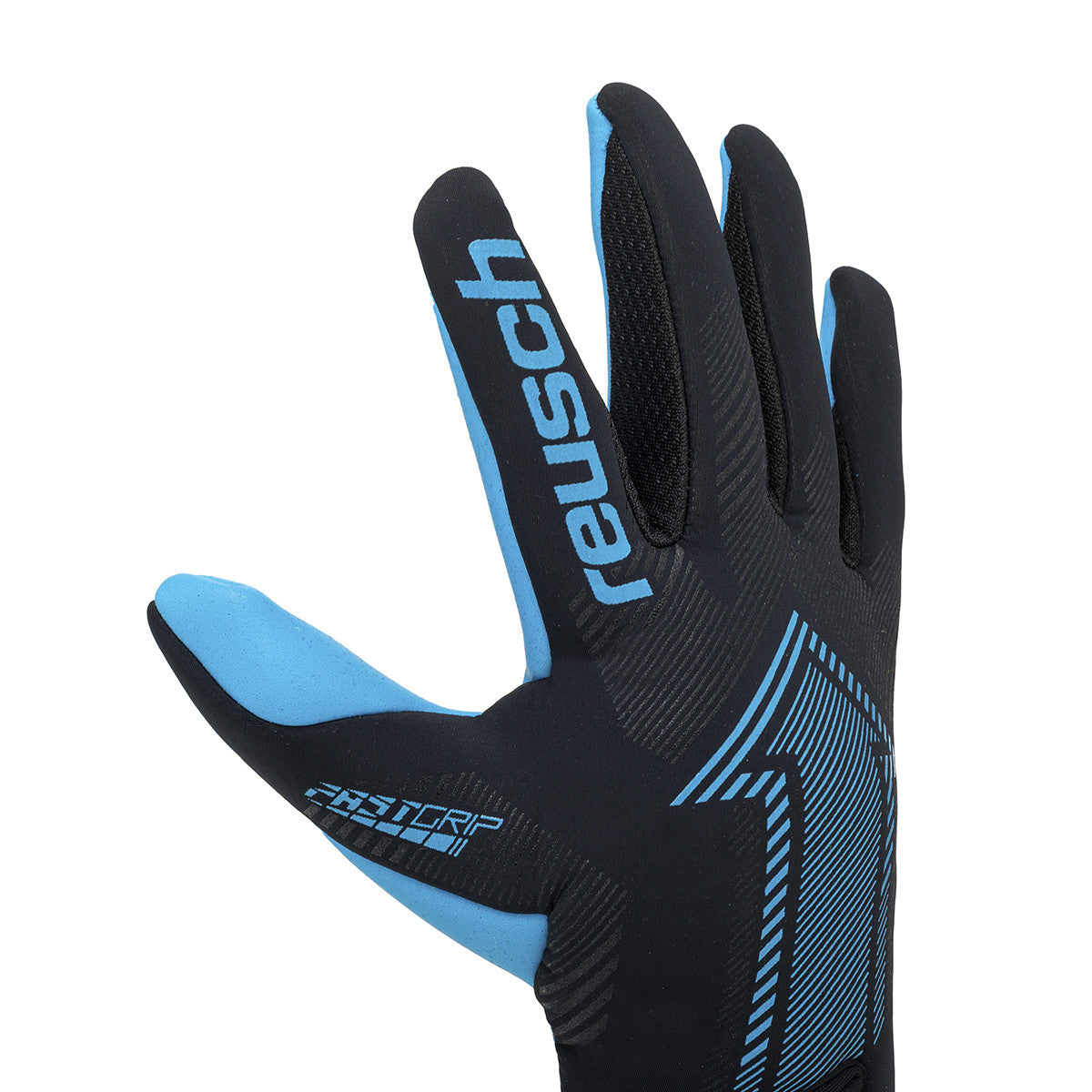 Guantes De Arquero Reusch Fast Grip Aqua Negro