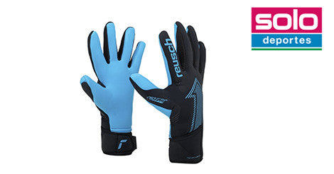 Guantes De Arquero Reusch Fast Grip Aqua Negro