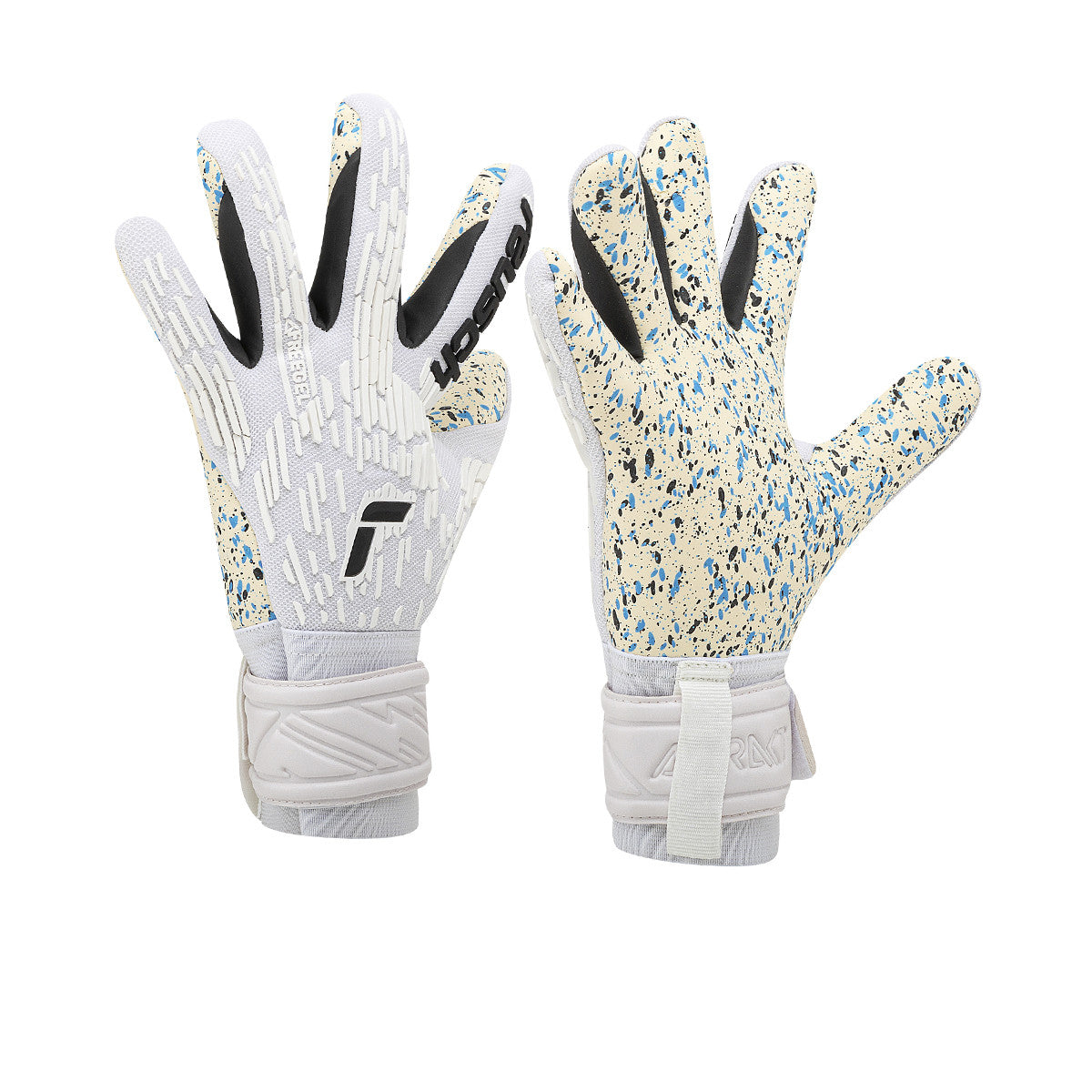 Guantes De Arquero Reusch Attrakt Freegel Prime Fusion Total Blanco