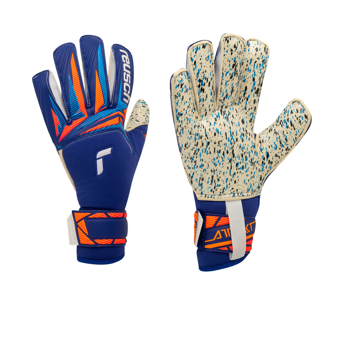 Guantes De Arquero Reusch Attrakt Pro Fusion Azul