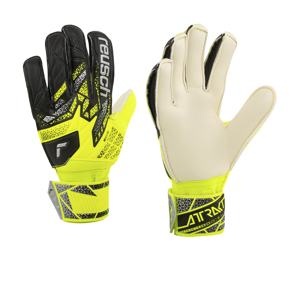 Guantes De Arquero Reusch Attrakt Solid Amarillo