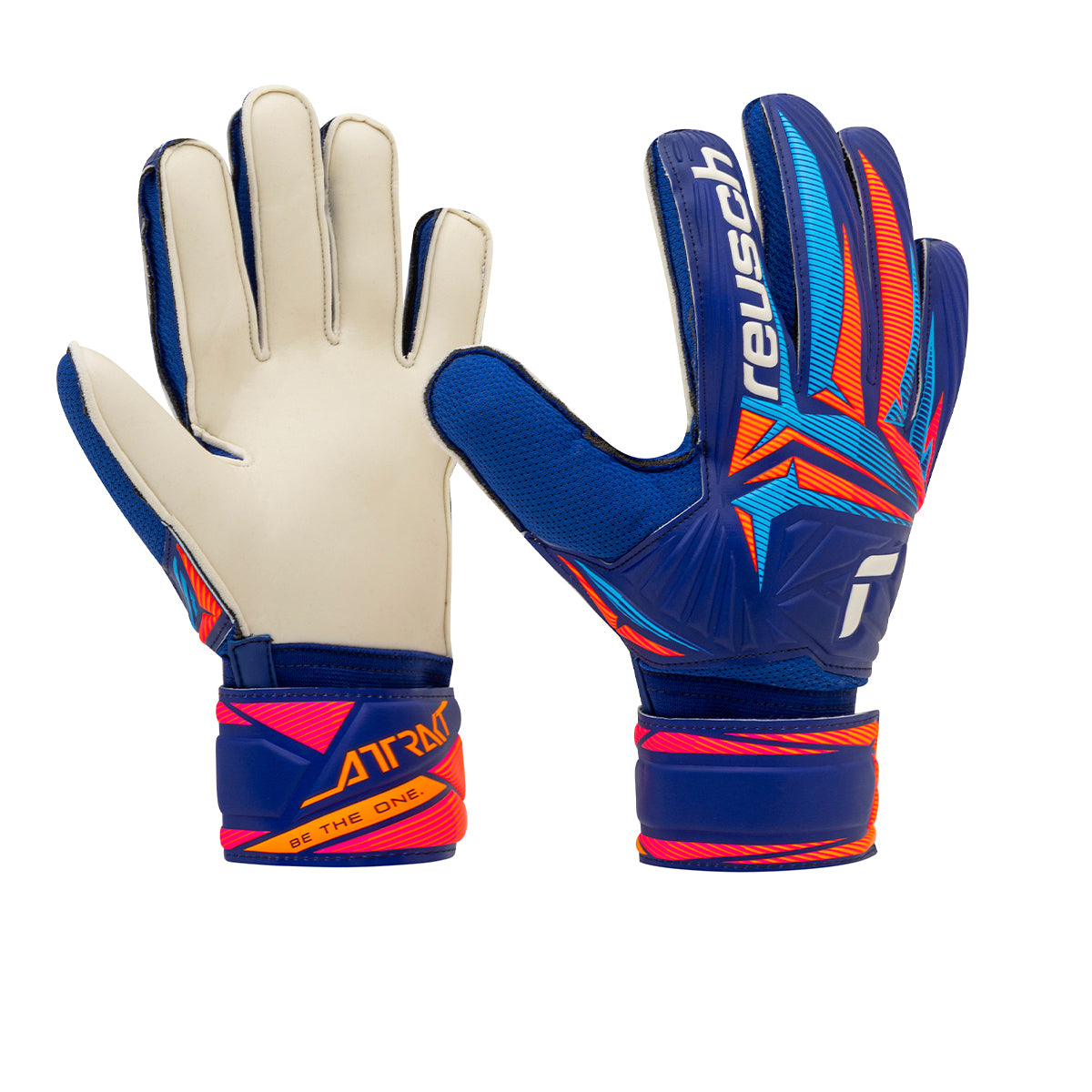 Guantes De Arquero Reusch Attrakt Solid Azul