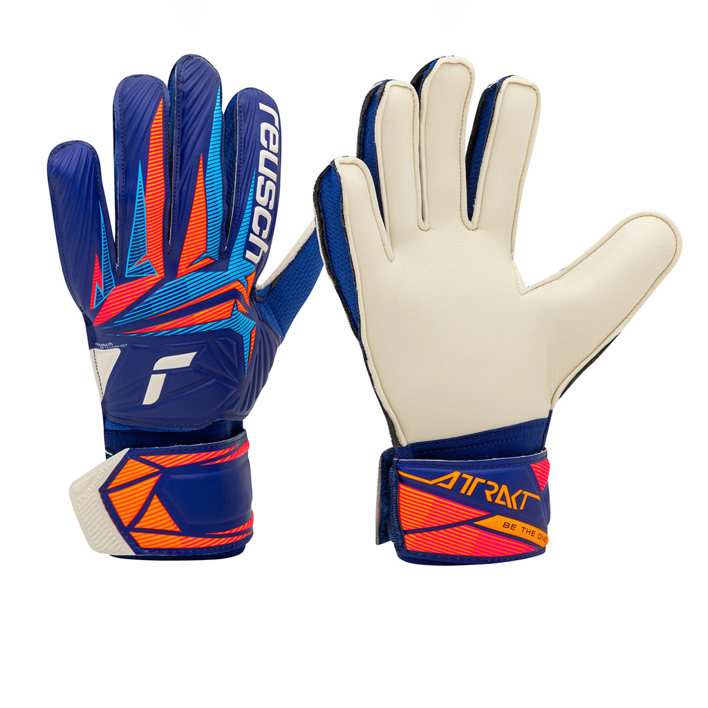 Guantes De Arquero Reusch Attrakt Solid Azul