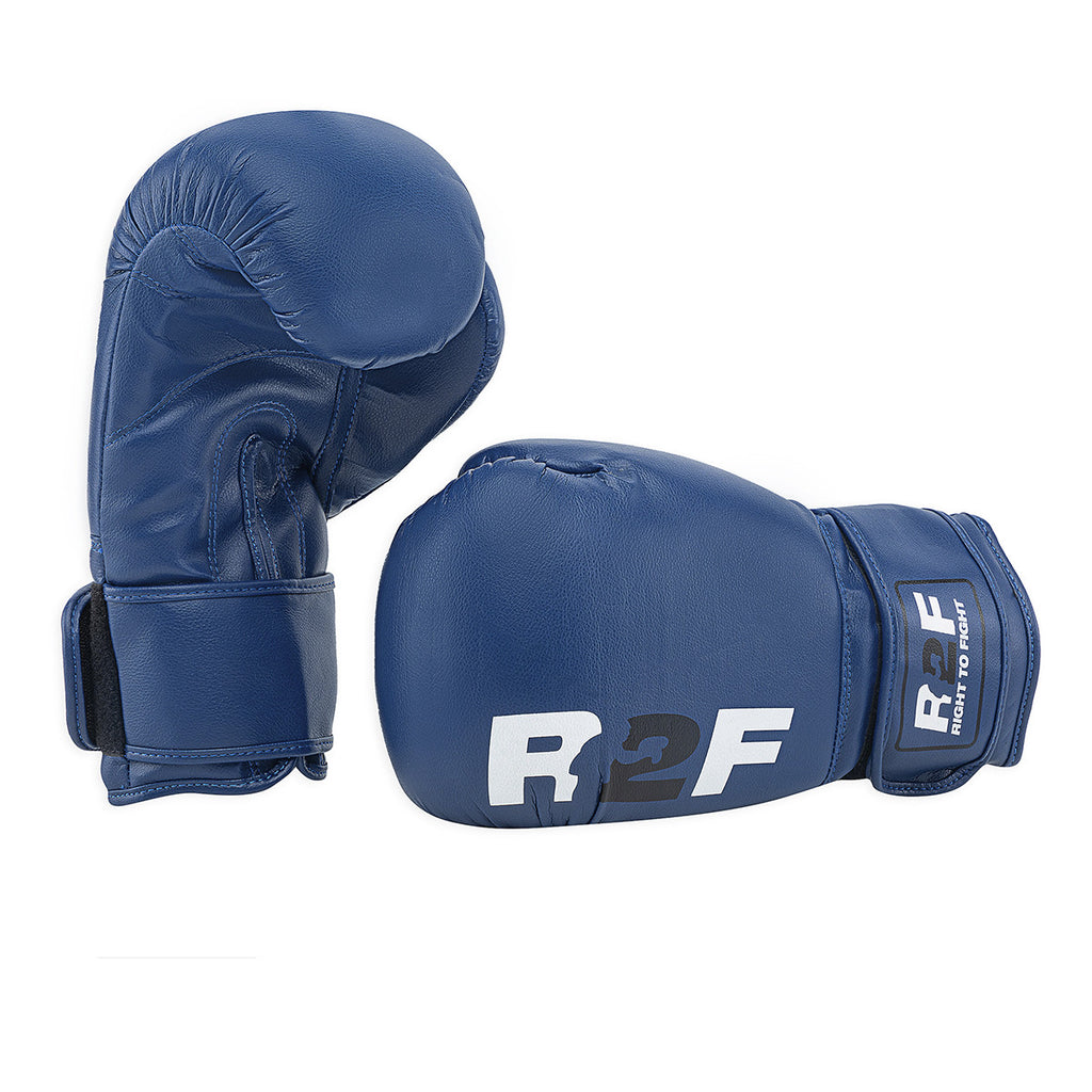 Guantes De Boxeo R2F Pro PVC Azul
