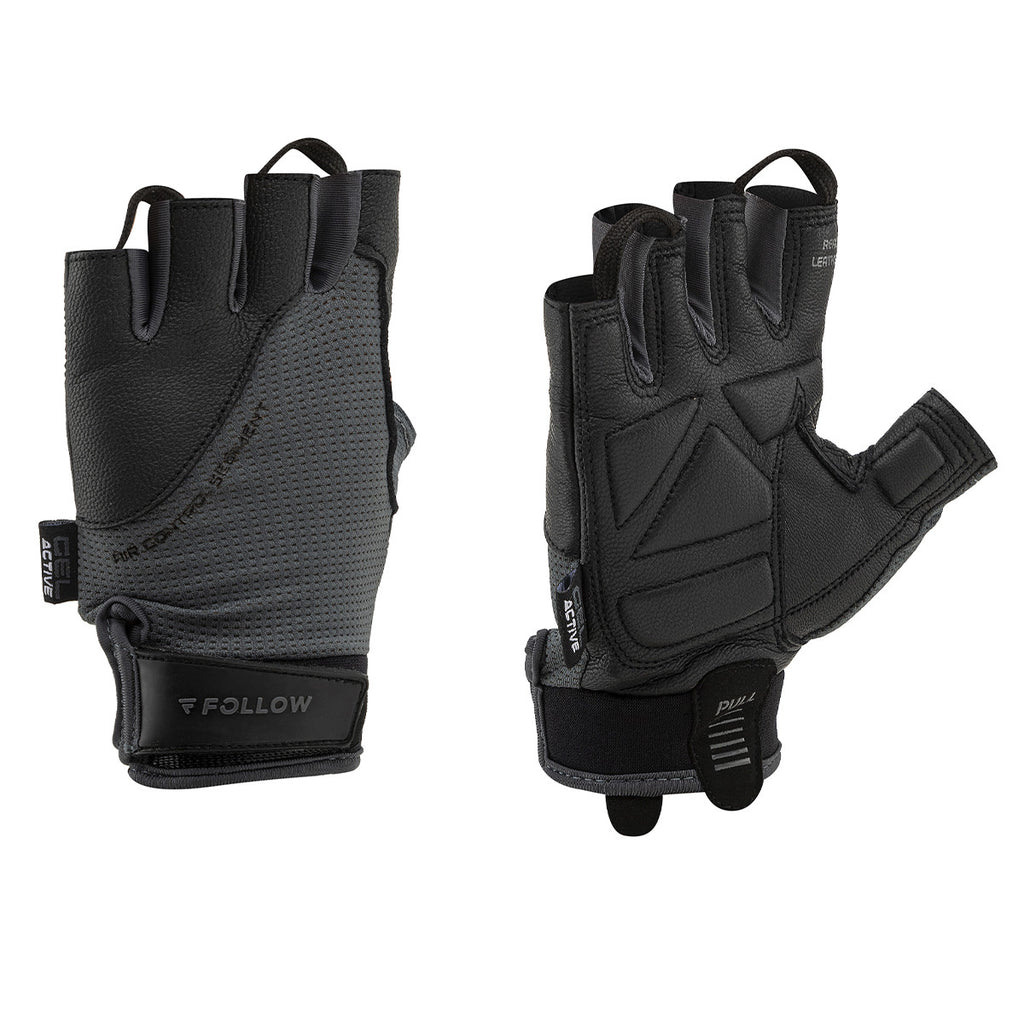 Guantes De Fitness Follow Fit Bear Gris