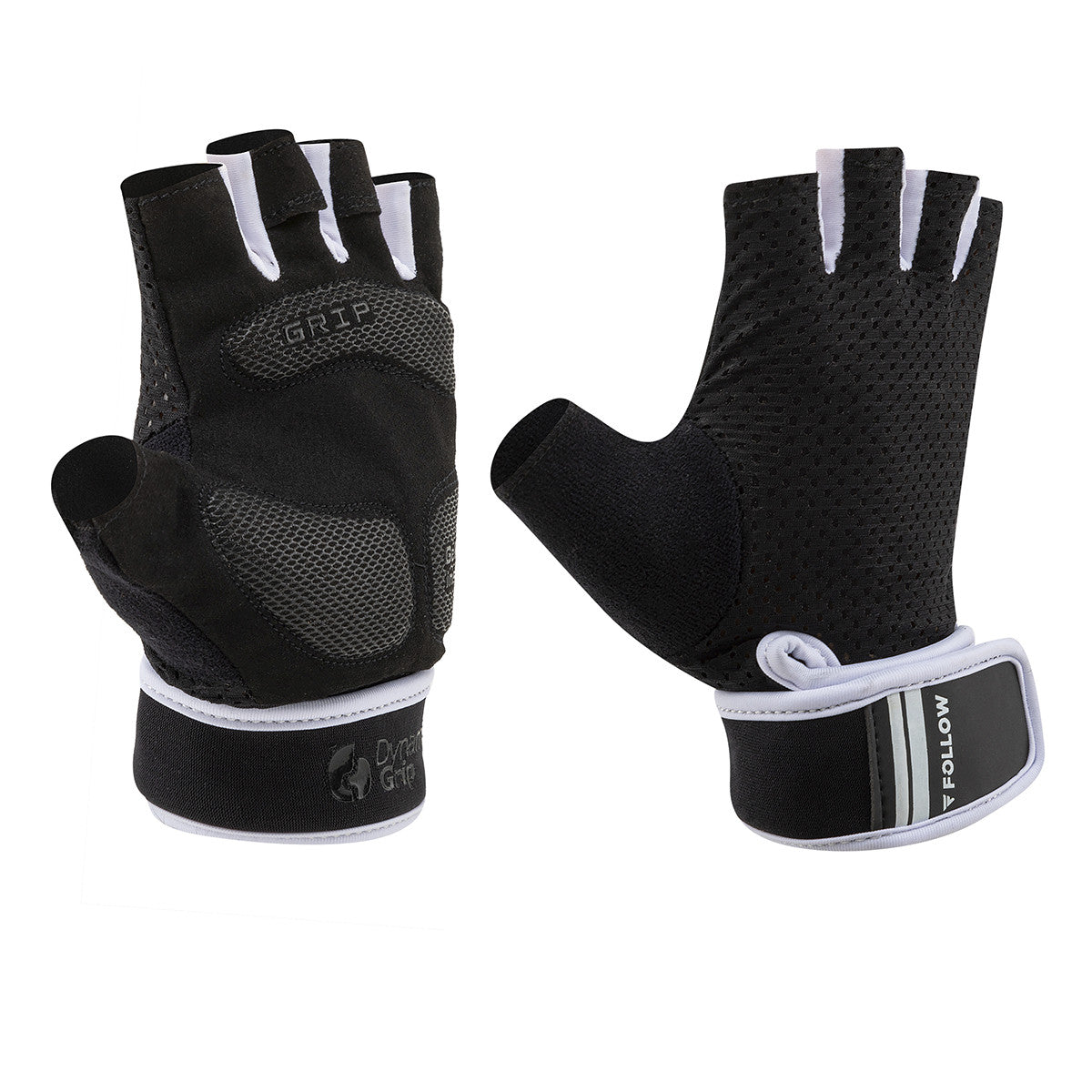 Guantes De Fitness Follow Fit Lion Negro