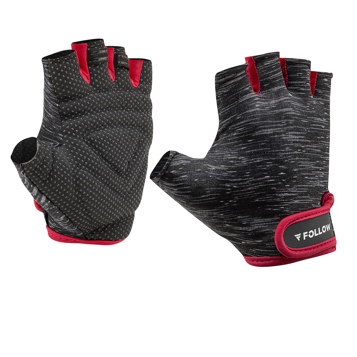 Guantes De Fitness Follow Fit Tiger Mujer Negro