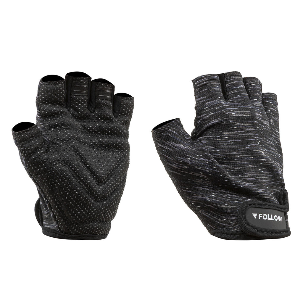 Guantes De Fitness Follow Fit Tiger Negro