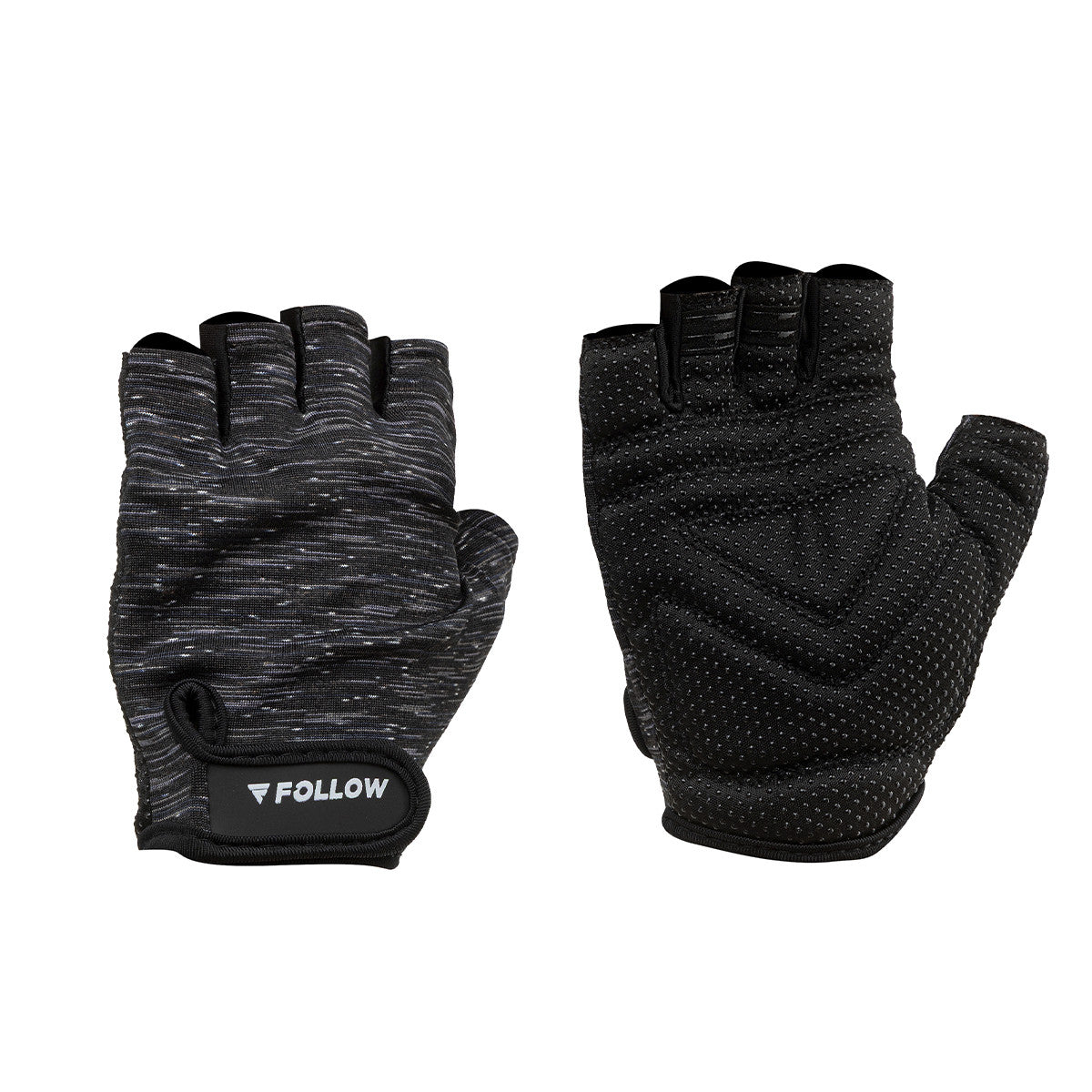 Guantes De Fitness Follow Fit Tiger Negro